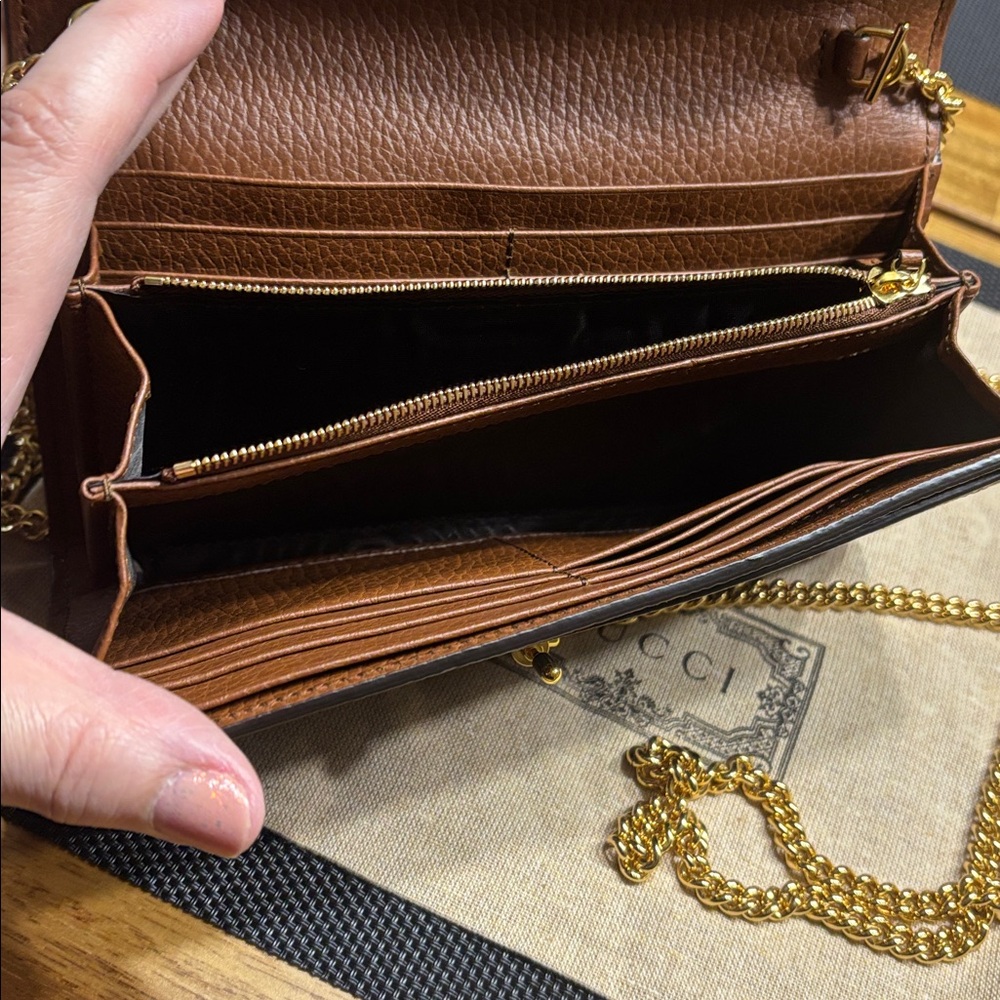 🔥Gucci Jackie 1961 continental chain wallet🔥 - Picture 11 of 13